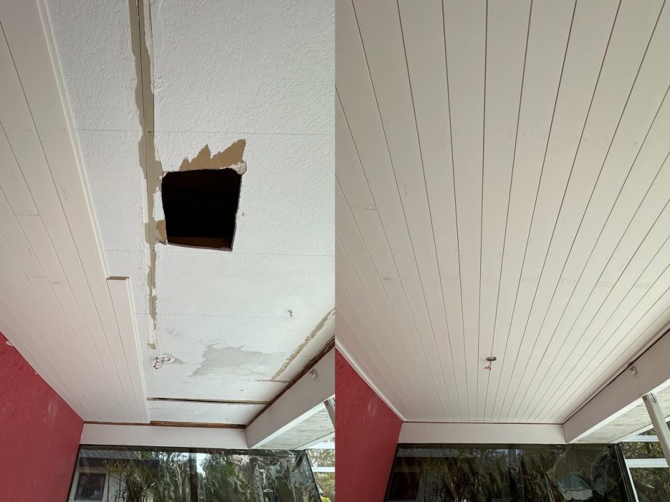 Ceiling repair